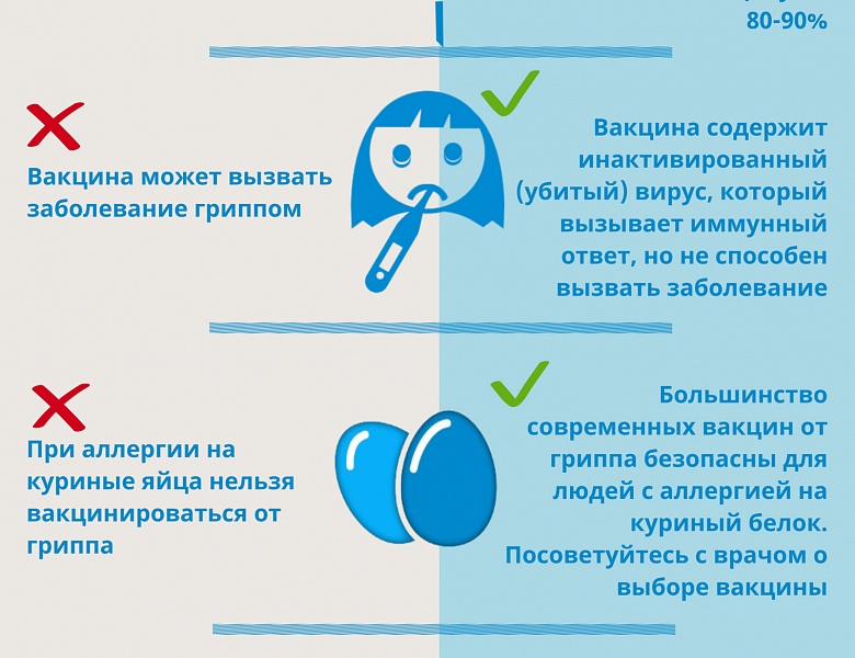 Информирование населения о мерах профилактики гриппа и ОРВИ (Роспотребнадзор)