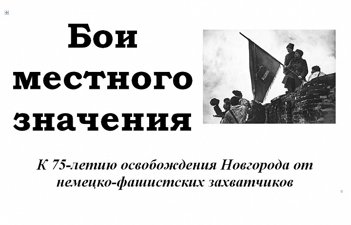 Выставка «Бои местного значения»